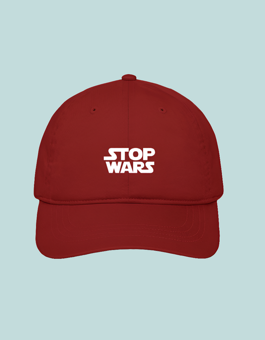 Stop Wars (embroidered) Cap