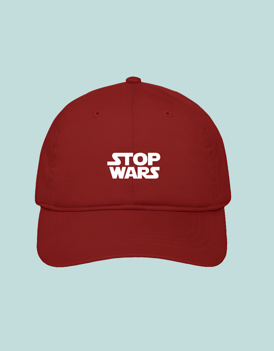 Stop Wars (embroidered) Cap